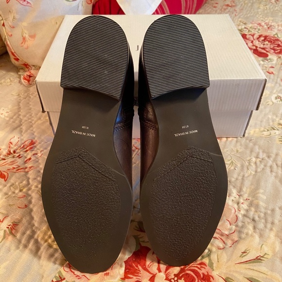 NWOT J. Jill Flat Bootie, 6.5, Chocolate Leather - Picture 3 of 6